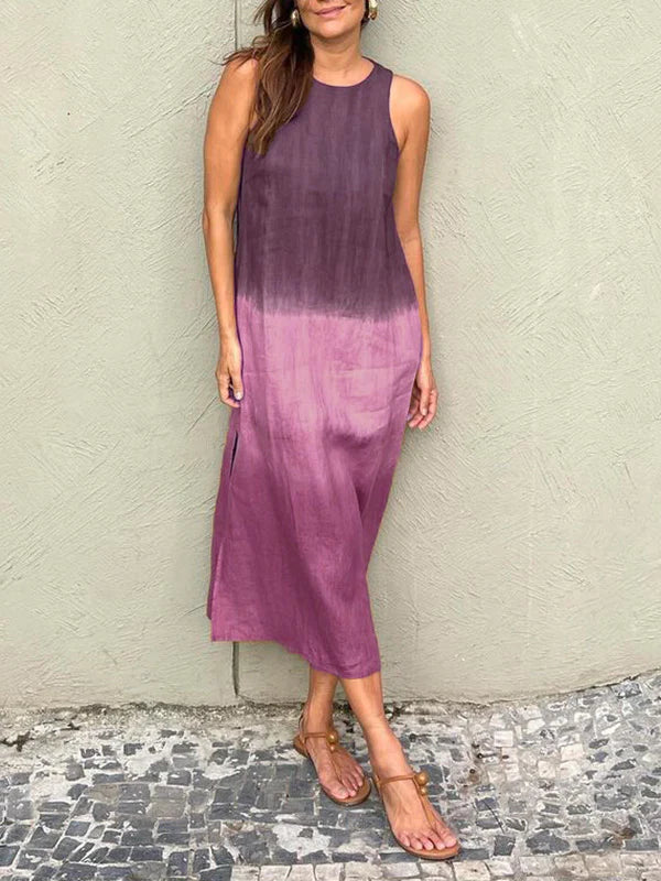 AMALIA | Μακρύ φόρεμα με φυσικό στυλ και άνεση για κάθε περίσταση