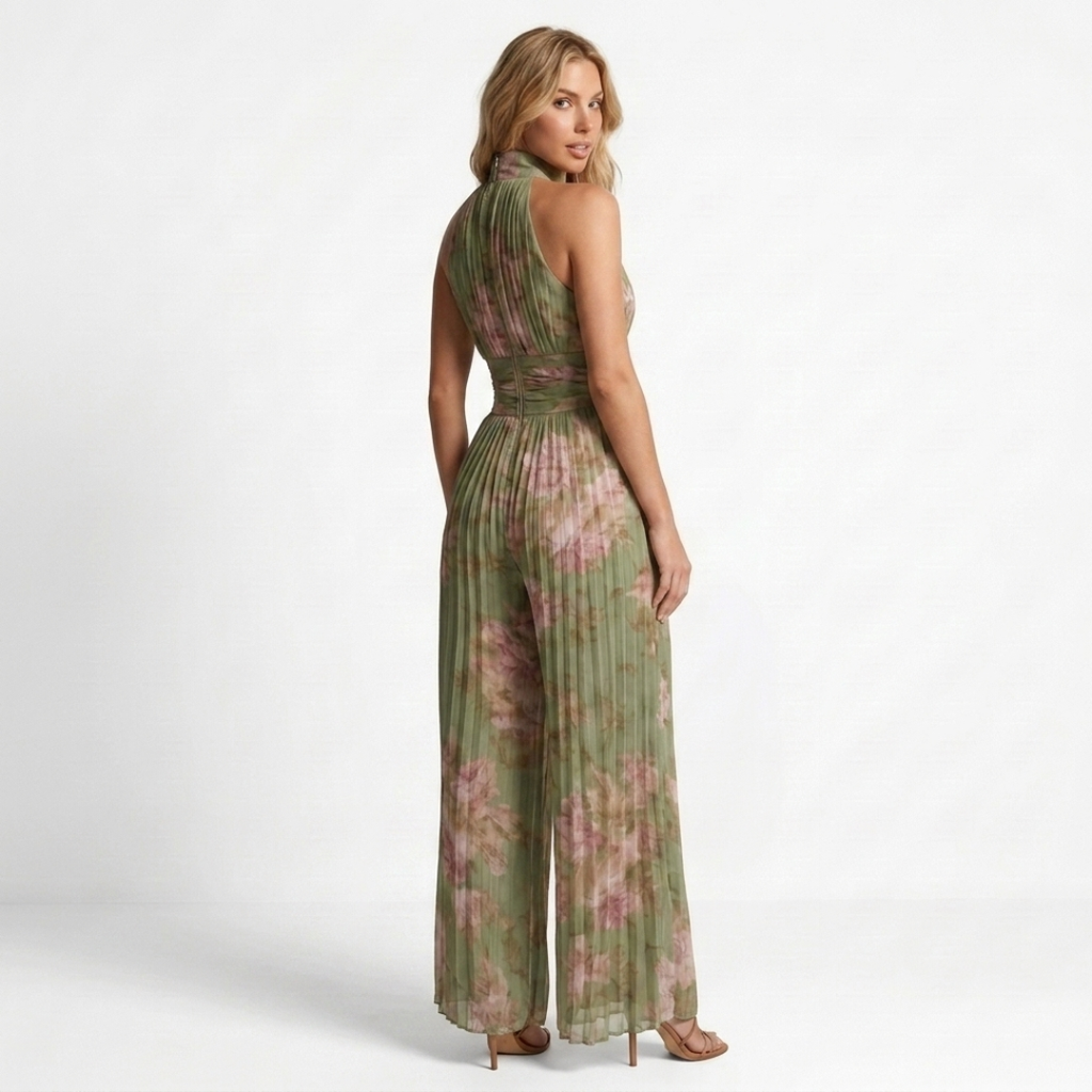 Eugenia - Ολόσωμη φόρμα με V λαιμόκοψη
