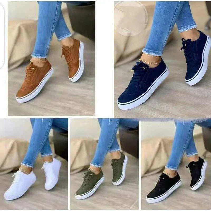 Ηλιάνα | Άνετα ορθοπεδικά sneakers με επίπεδη σόλα