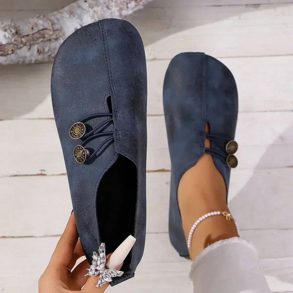 Φωτεινή | Μαλακά Γυναικεία Ορθοπεδικά Loafers