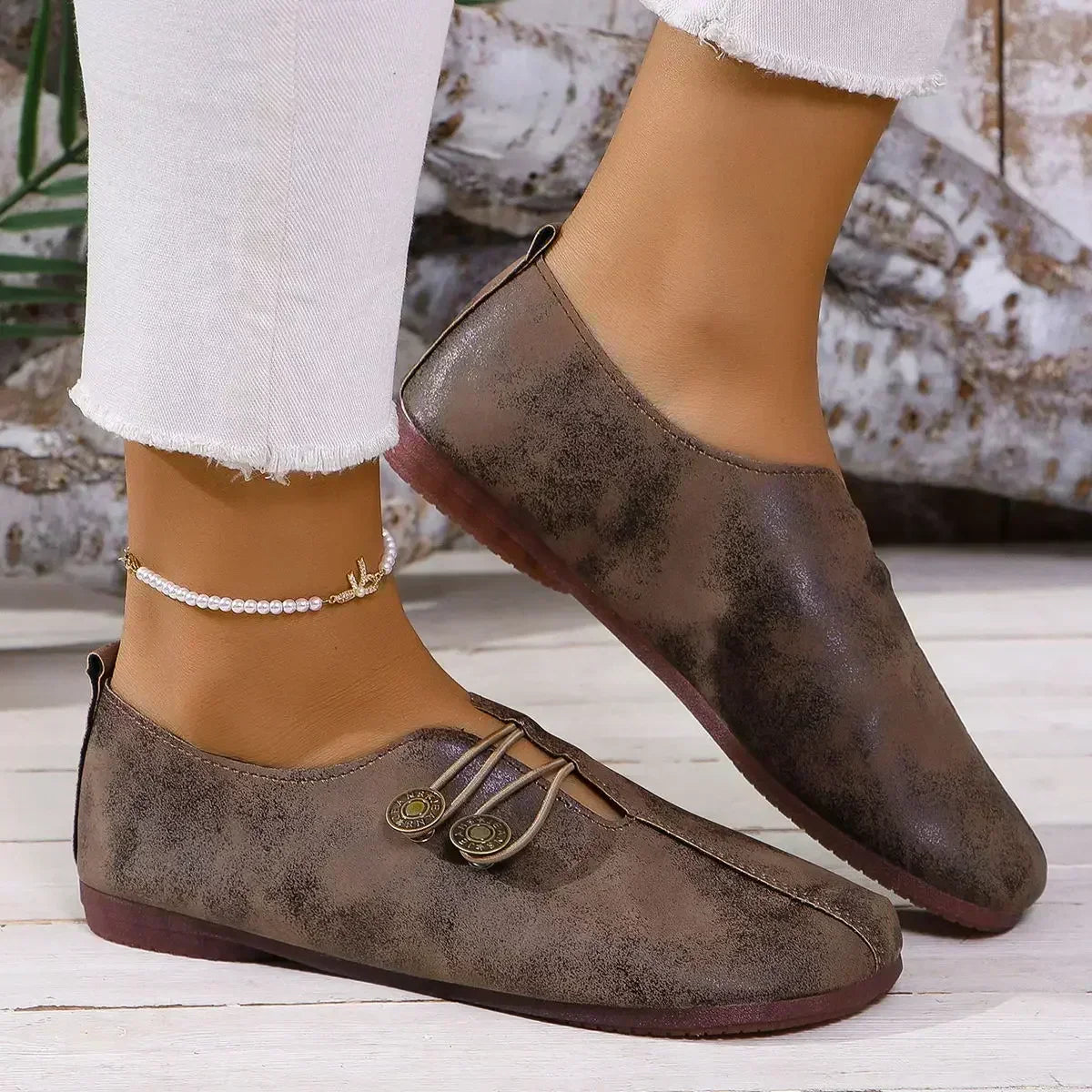 Φωτεινή | Μαλακά Γυναικεία Ορθοπεδικά Loafers