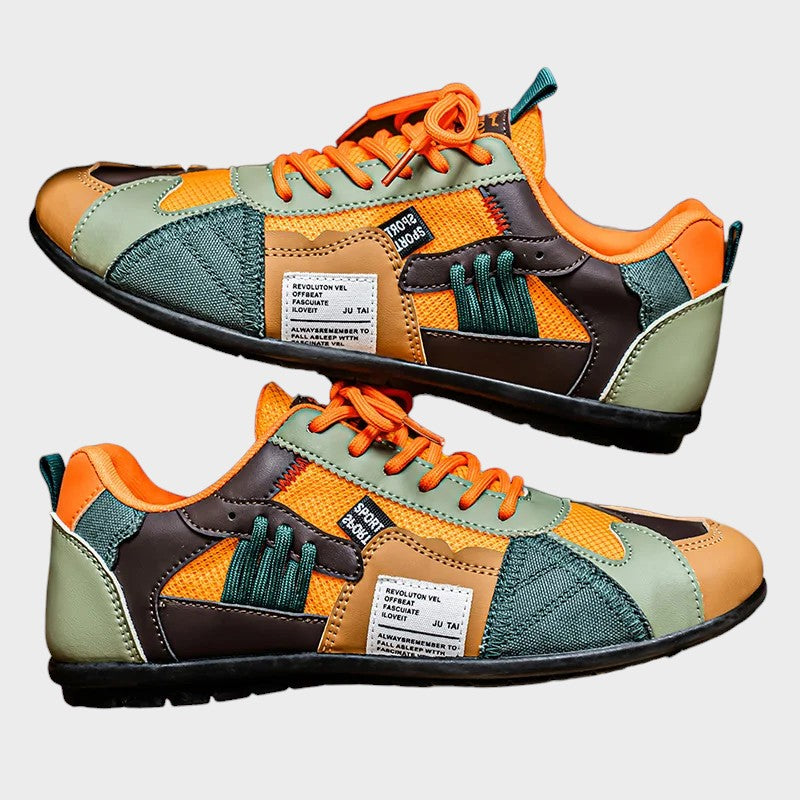 Άννα | Ρετρό πολύχρωμα sneakers