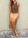 AMALIA | Μακρύ φόρεμα με φυσικό στυλ και άνεση για κάθε περίσταση